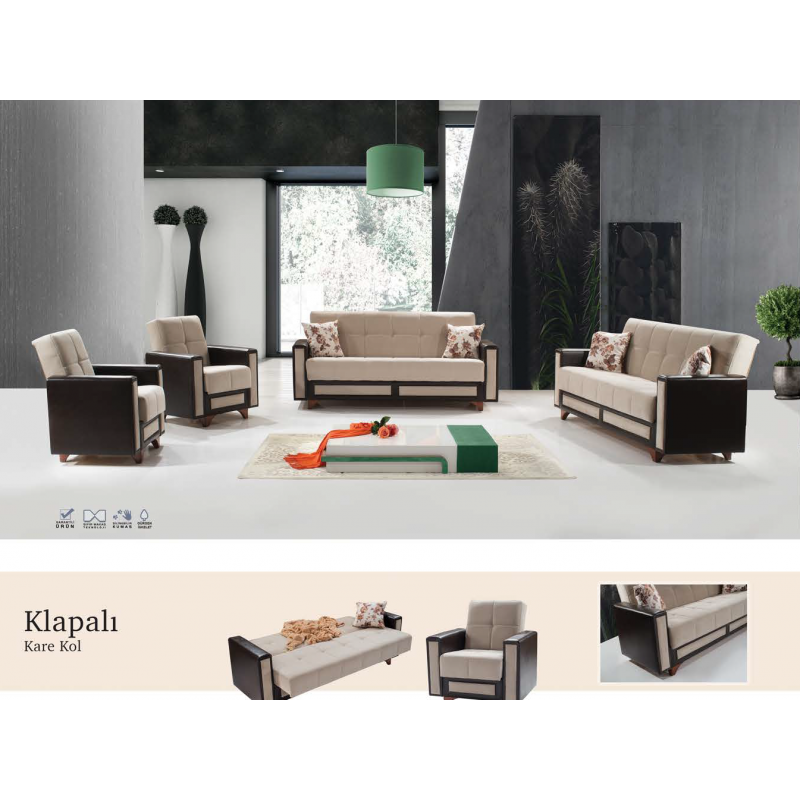 KLAPALI YATAKLI KOLTUK TAKIMI